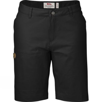 Pantalones Cortos Fjallraven Abisko Lite Mujer Negras - Chile KBR127598